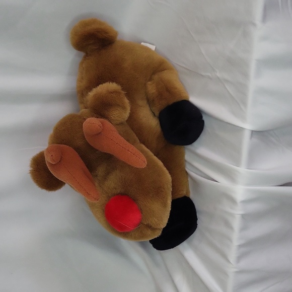 Rudolph the Red nose Reindeer Mary Meyers Vintage 1990s plush 12" - Picture 3 of 12